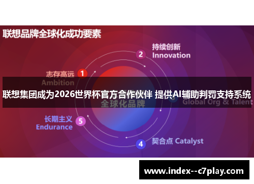 联想集团成为2026世界杯官方合作伙伴 提供AI辅助判罚支持系统 联想集团成为2026世界杯官方合作伙伴 提供AI辅助判罚支持系统